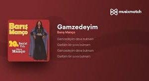 Barış Manço – Gamzedeyim Akor ve Nota