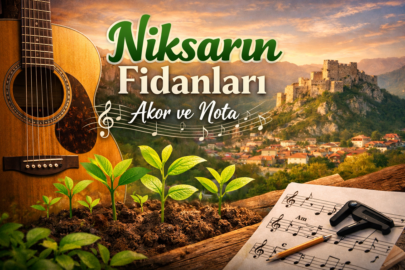 Niksarın Fidanları Akor ve Nota